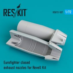 Eurofighter closed exhaust nozzles for Revell 1:72
