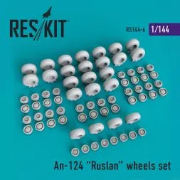 An-124 Ruslan wheels set 1:144
