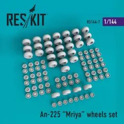 An-225 Mriya wheels set 1:144