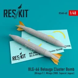 BLG-66 Belouga Cluster Bomb 1:48