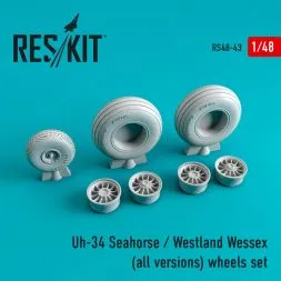 UH-34/ Wessex wheels set 1:48