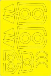 Buccaneer S.2C ADVANCED mask for Airfix 1:72