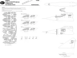 MiG-31BM w/KH-7M-2 EXPERT mask for Hobby Boss 1:48