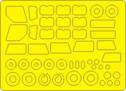 BM-30 Smerch (9K58) mask for Modelcollect 1:72