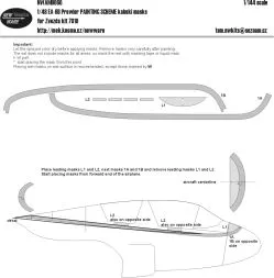 EA-6B Prowler PAINTING SCHEME mask for Kinetic 1:48