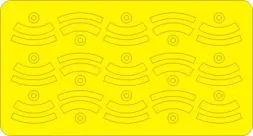 Mk.82 Bombs with one strip mask for Hobby Boss A-6/7 1:48