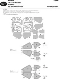 B-1B Lancer ADVANCED mask for Revell 1:48