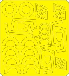 Su-9 Fishpot ADVANCED mask for Trumpeter 1:48