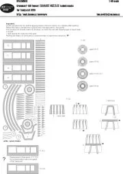 F-14D Tomcat EXHAUST NOZZLES mask for Tamiya 1:48