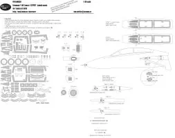 F-14D Tomcat EXPERT mask for Tamiya 1:48