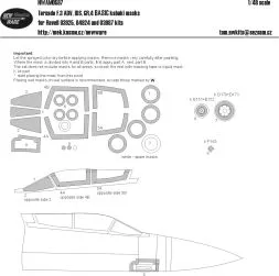Tornado F.3 ADV, IDS, GR.4 mask for Revell 1:48