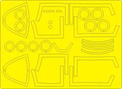F/A-18F Super Hornet EXPERT mask for Hasegawa 1:48