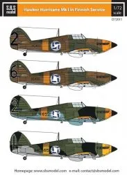 Hawker Hurricane Mk.I in Finnish Service 1:72