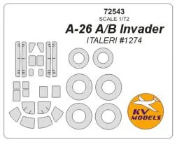 A-26 A/B Invader mask for Italeri 1:72