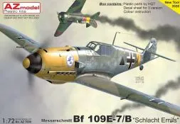 Bf 109E-7/B - Schlacht Emils 1:72