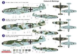 Bf 109E-3 - Battle of France 1:72