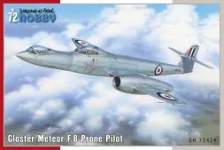 Gloster Meteor F.8 Prone Pilot 1:72