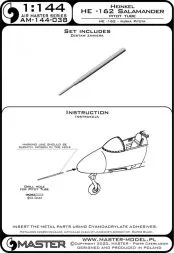 He-162 Salamander - Pitot Tube 1:144