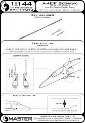 A-4E/F Skyhawk - details set 1:144