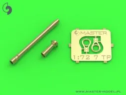 7TP - 37mm Bofors wz.36 gun barrel and signal horn 1:72