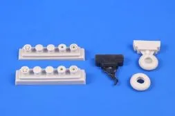 DH.82 Tiger Moth Mainwheels and Tailskid 1:48