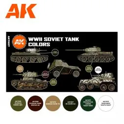 Sovite Tank Colors WWII (3G)