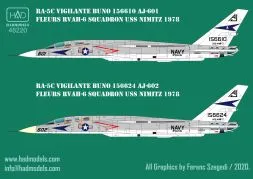 RA-5C Vigilante USS NIMITZ 1:48