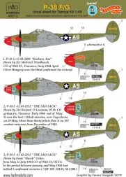 P-38 F/G Europa Felett 1:48
