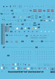 Bf 109E Full stencil 1:48