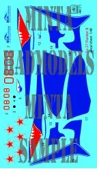 Su-27 Flanker B (Russian 08 shark) 1:48