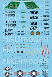 RA-5C Vigilante USS NIMITZ 1976-77 Part.2 1:72