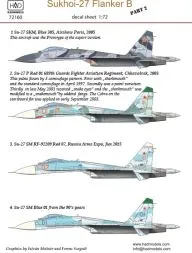 Su-27 Flanker B Part.2 1:72
