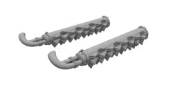 Beaufighter Mk.21 - Damper Exhausts / Aussie Type 1:48