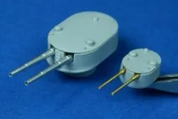 Borodino-class battleship - gun barrels 1:350