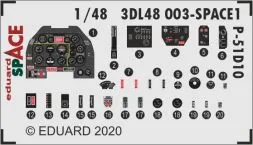 P-51D-10 SPACE for Eduard 1:48