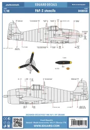 F6F-3 stencils 1:48