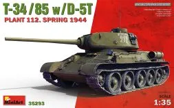 T-34-85 w/D-5T. Plant 112. Spring 1944 1:35