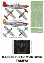 P-51D super mask for Tamiya 1:48