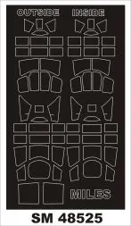 Miles Master I mask for Dora Wings 1:48