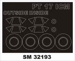 PT-17/N2S-3 mask for ICM 1:32