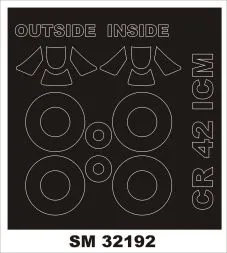 CR.42 mask for ICM 1:32