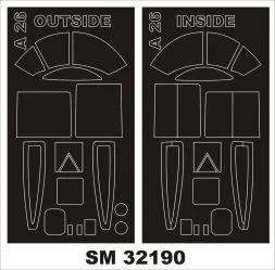 A-26 mask for Hobby Boss 1:32