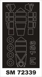 Fi-156 mask for AZmodel 1:72