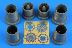 Su-27 Flanker B exhaust nozzles KH 1:48
