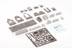 Spitfire Mk.II cockpit for Eduard 1:48