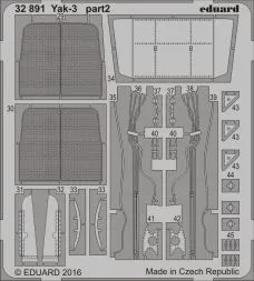 Yak-3 P.E. set for Special Hobby 1:32