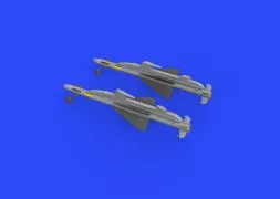 R-23T missiles for MiG-23 1:48