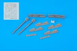 R-23T missiles for MiG-23 1:48