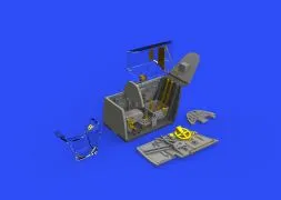 Bf 109G-10/ U4 cockpit for Eduard 1:48