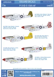 P-51D-5 "15th AF" 1:48